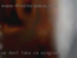 We don't take CA singles ads anything peral.
